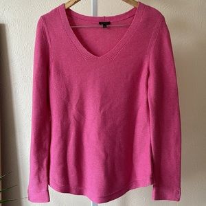 Talbots beautiful pink knit comfy sweater